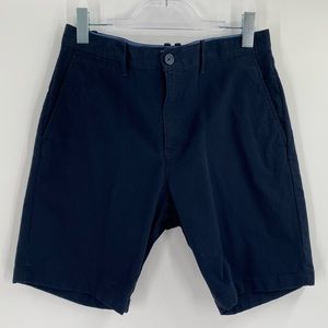 Original Penguin Mens Size 34 Solid Navy Shorts - A6